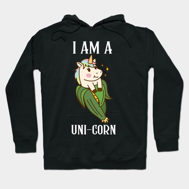 i am a unicorn Hoodie by ZenCloak
